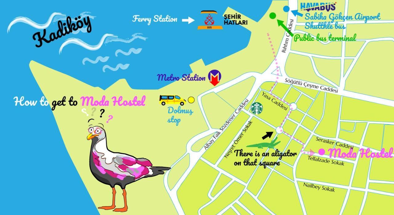 Moda Hostel Stambuł Zewnętrze zdjęcie